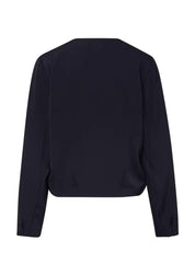 Blouson mit Rundhalsausschnitt
