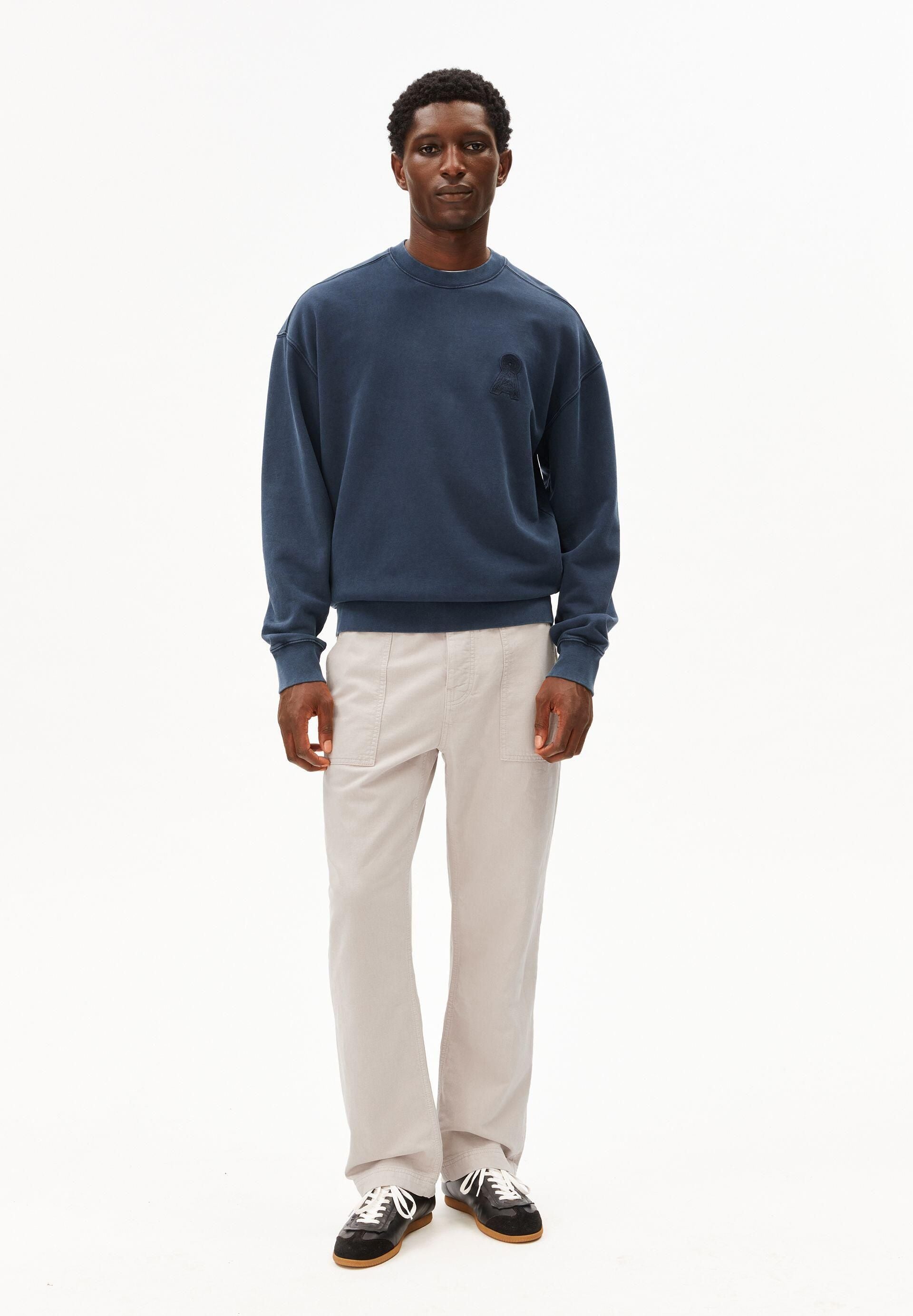 Sweatshirt aus Bio-Baumwolle Relaxed Fit