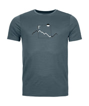 T-Shirt aus Wollmix