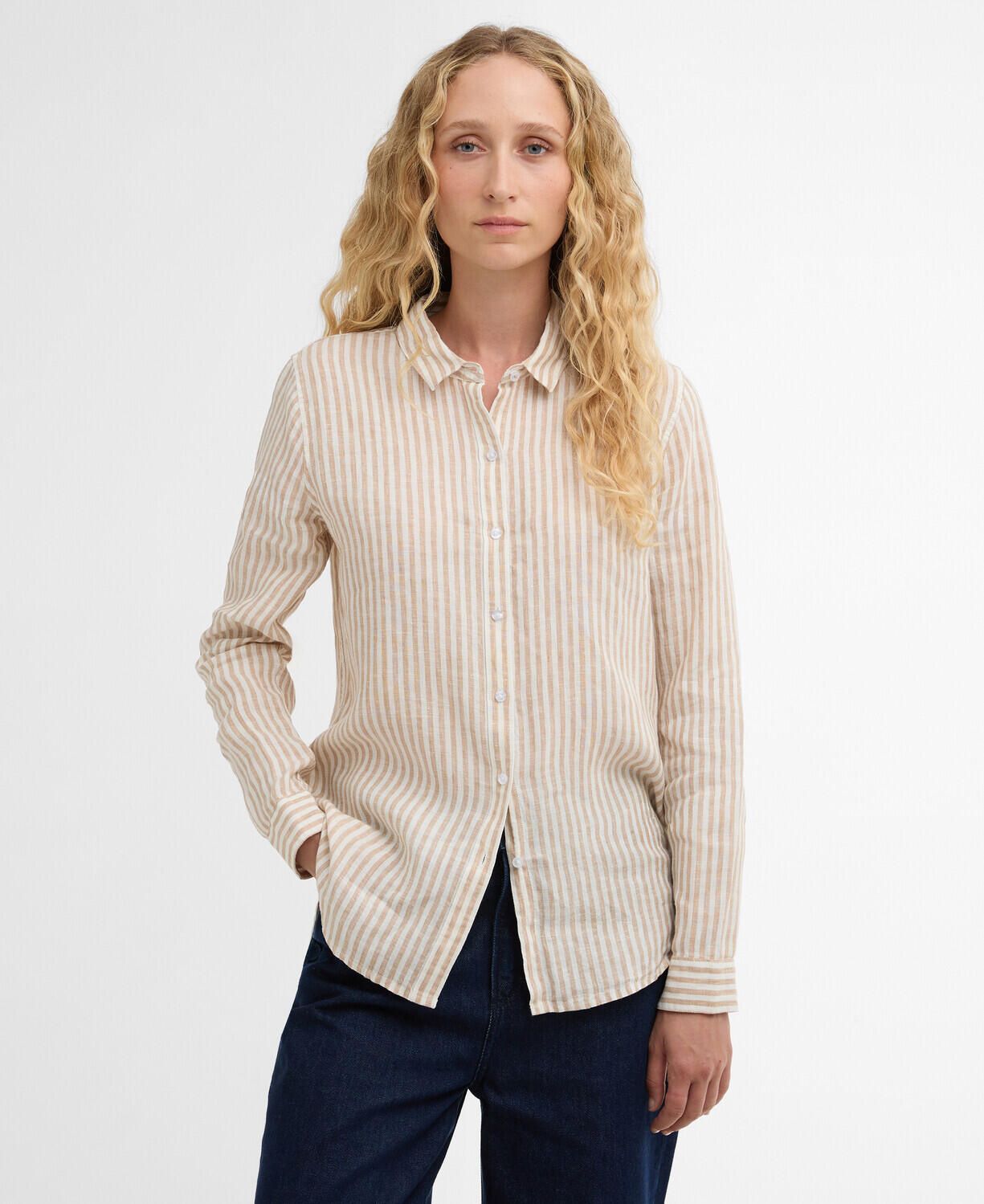 Leinenbluse MARINE SHIR gestreift