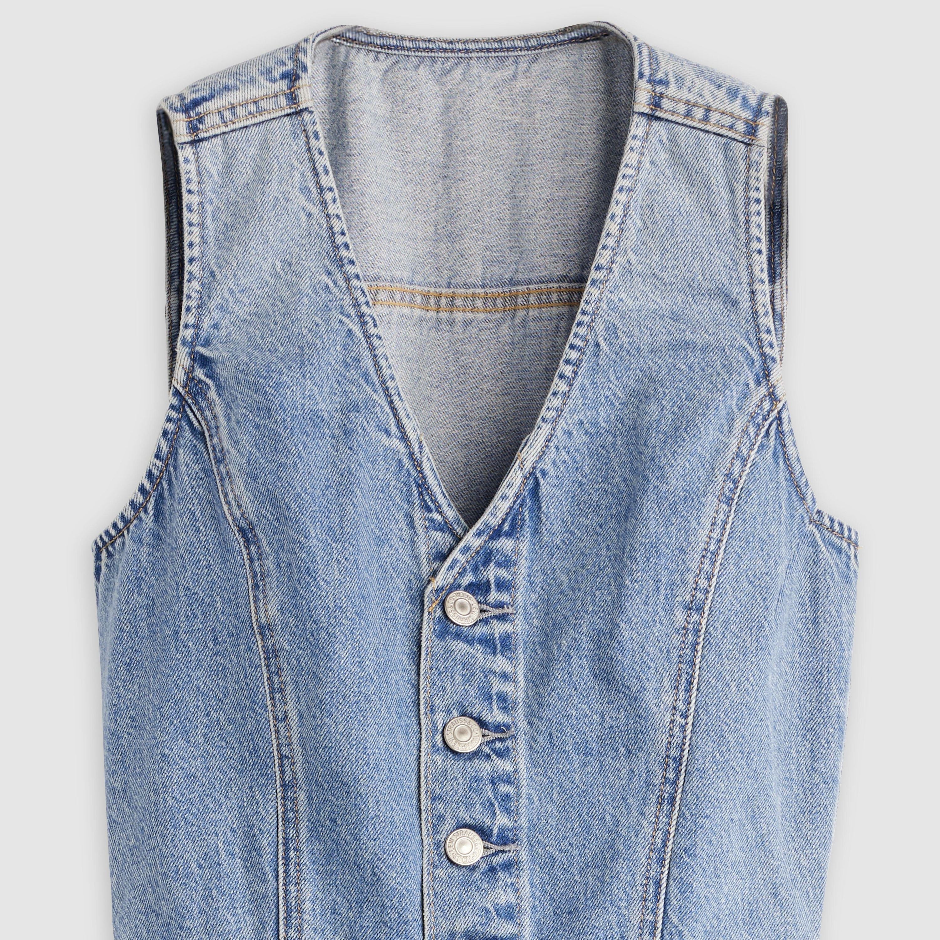 Denim Wide Leg Lightweight Jumpsuit