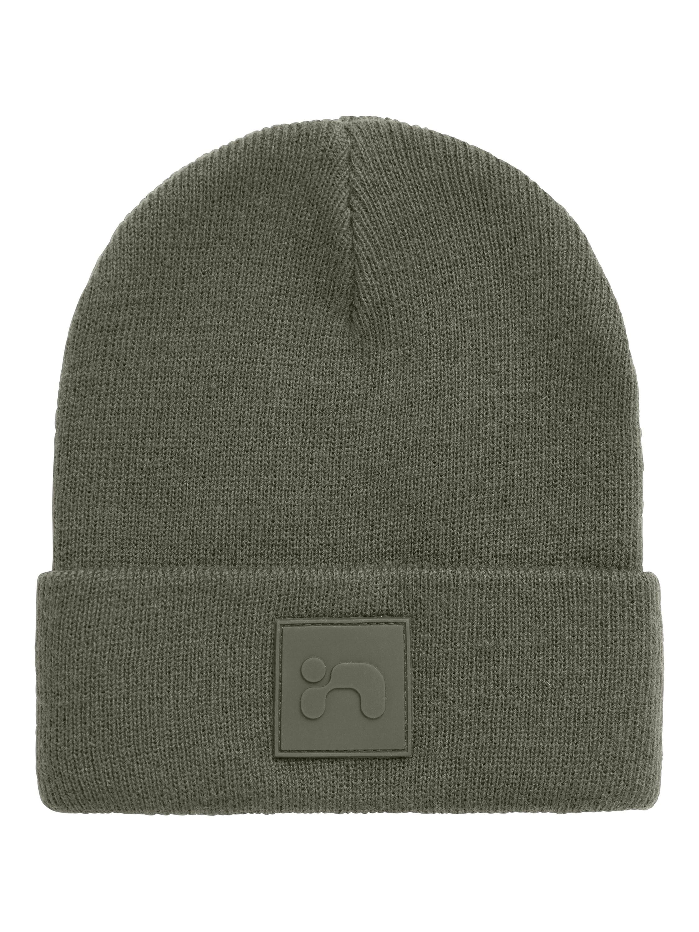 Strickmütze mit Umschlage