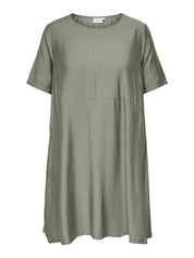MidiKleid CARJOANNA aus Viskosemix