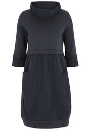 Longshirt mit Nylon-Einsätzen