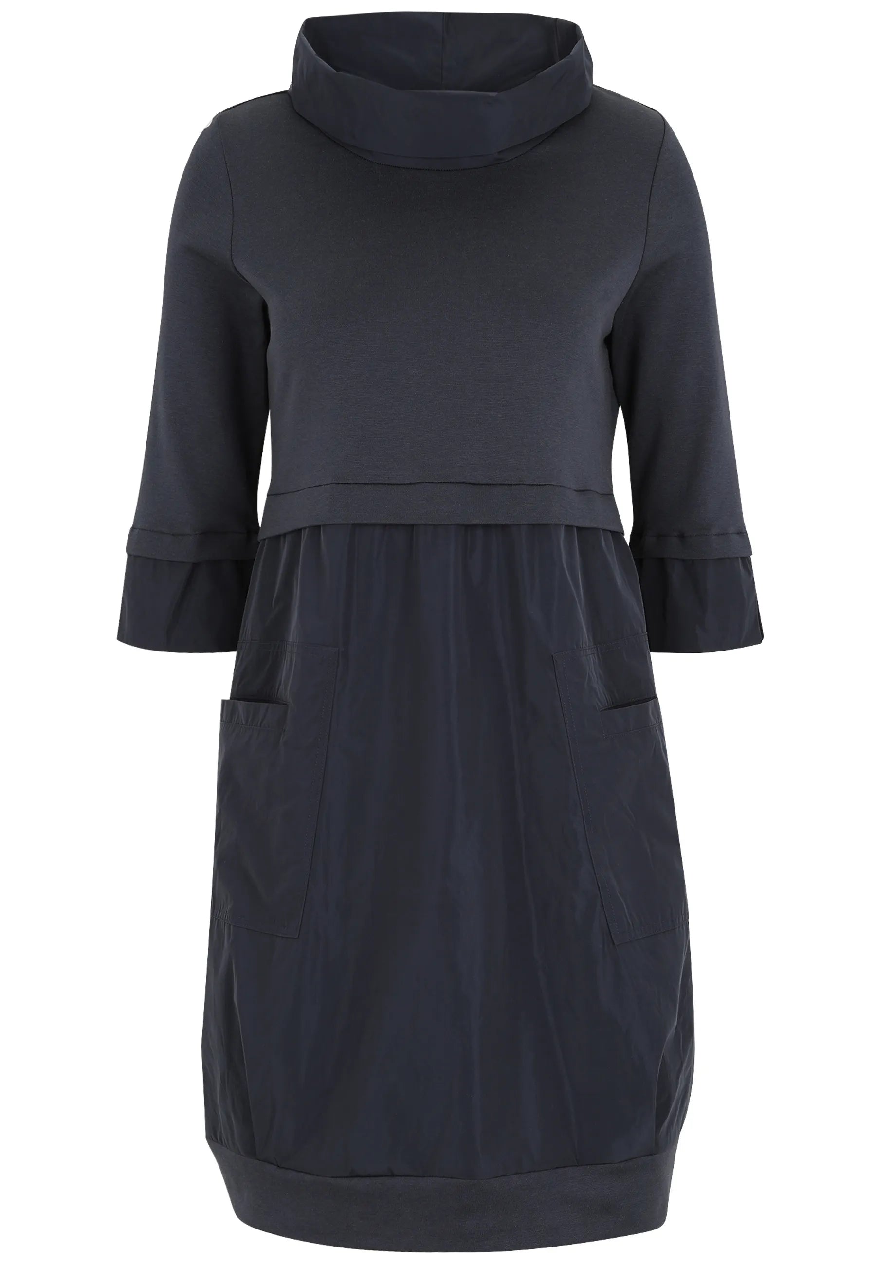 Longshirt mit Nylon-Einsätzen