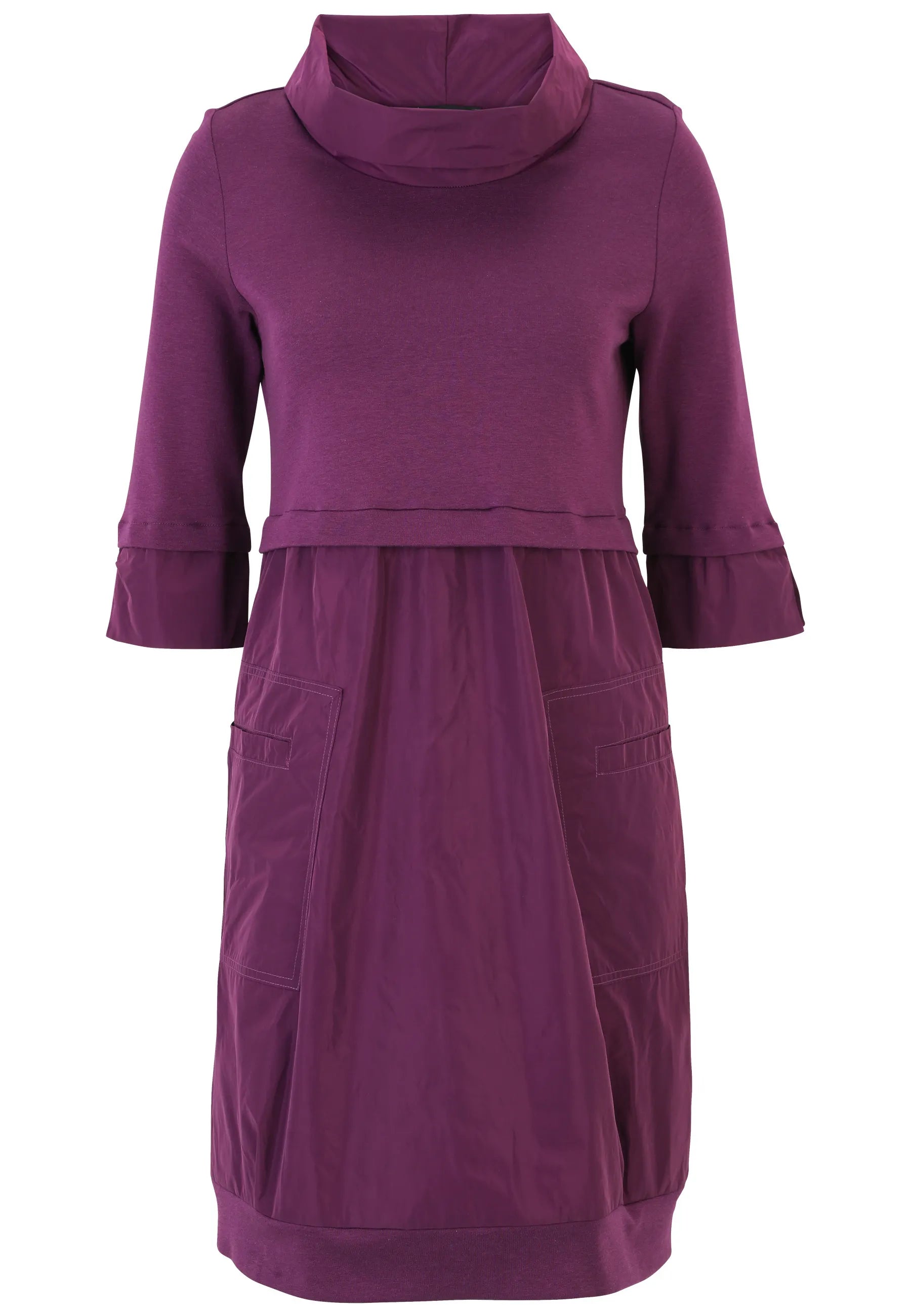 Longshirt mit Nylon-Einsätzen