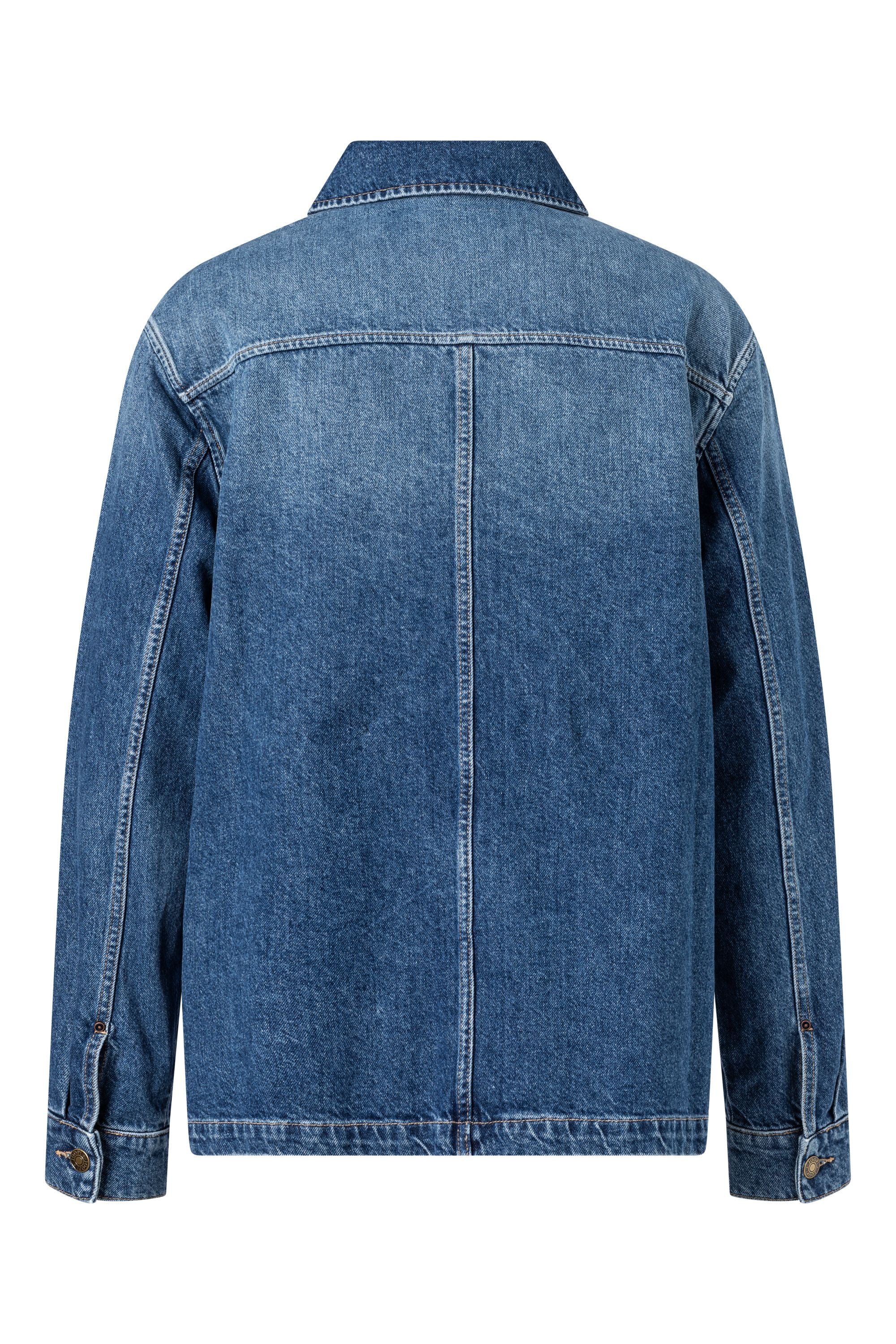 Jeansjacke aus Baumwolle