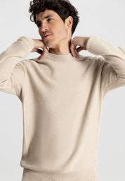 Strickpullover aus Baumwollmix