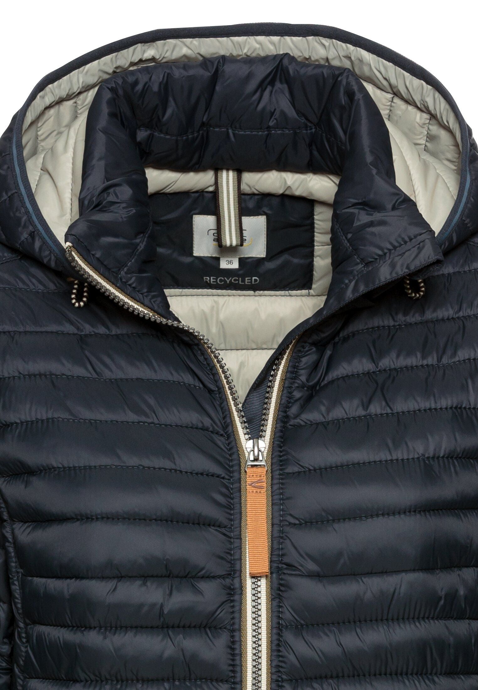 Steppjacke mit Zweiwege Reißverschluss