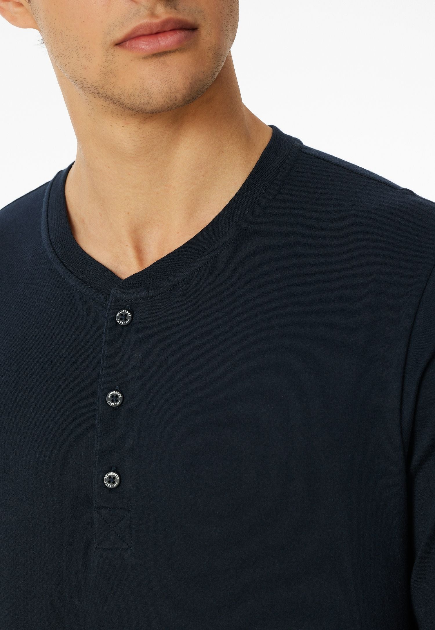Langarmshirt aus Baumwolle