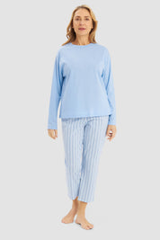 Pyjamashirt aus Baumwolle