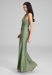 Abendkleid Maxi mit Neckholder
