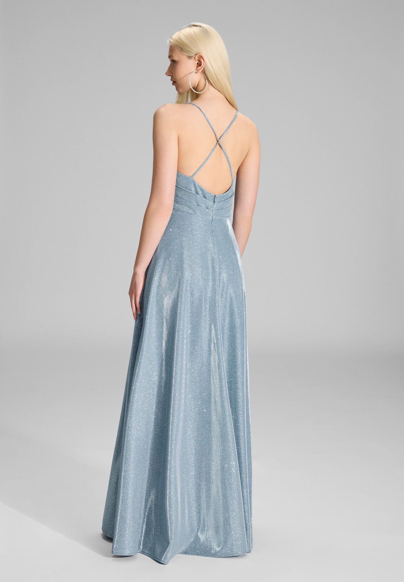 Abendkleid mit Schimmereffekt