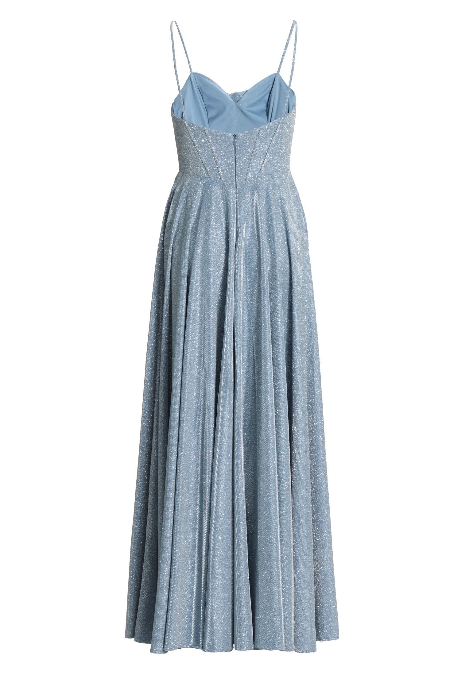 Abendkleid Maxi mit Drapierung