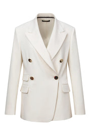 Blazer aus Schurwolle Relaxed Fit