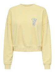 Sweatshirt ONLVIVVIAN aus Baumwollmix
