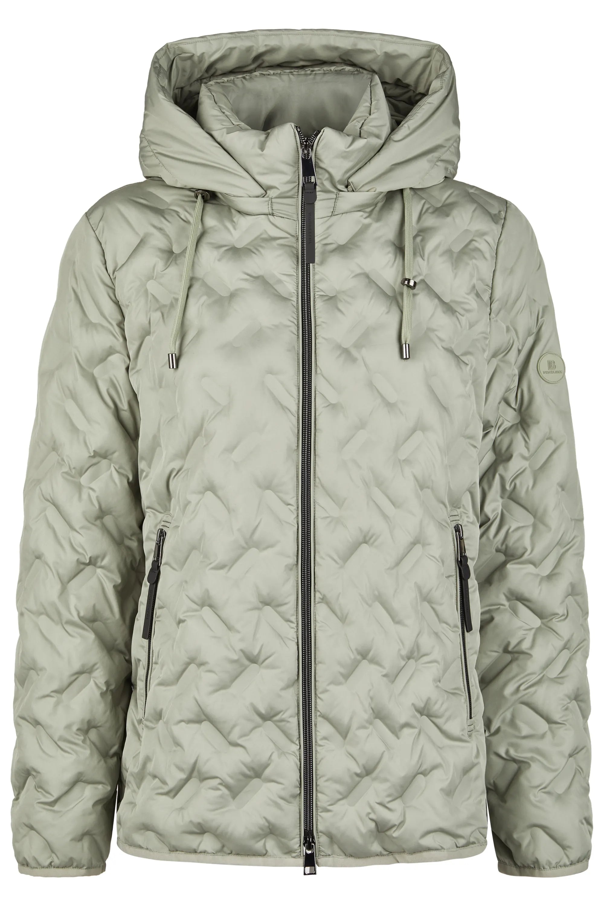 Steppjacke mit Kapuze