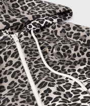 Sweatshirtjacke aus Viskosemix