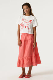 T-Shirt aus Baumwolle