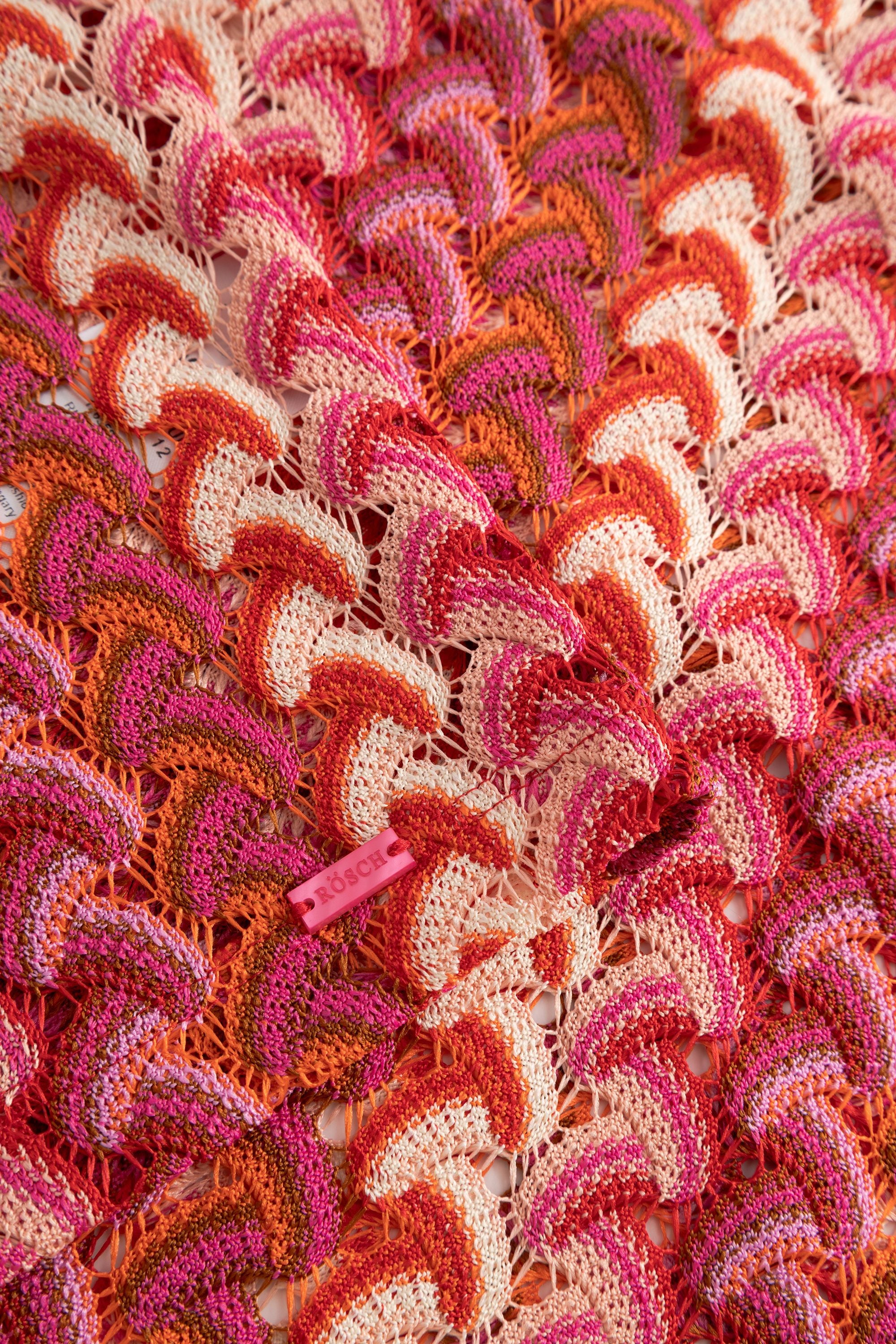 Stricktop gemustert