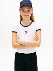 T-Shirt aus Baumwolle mit Logoprint