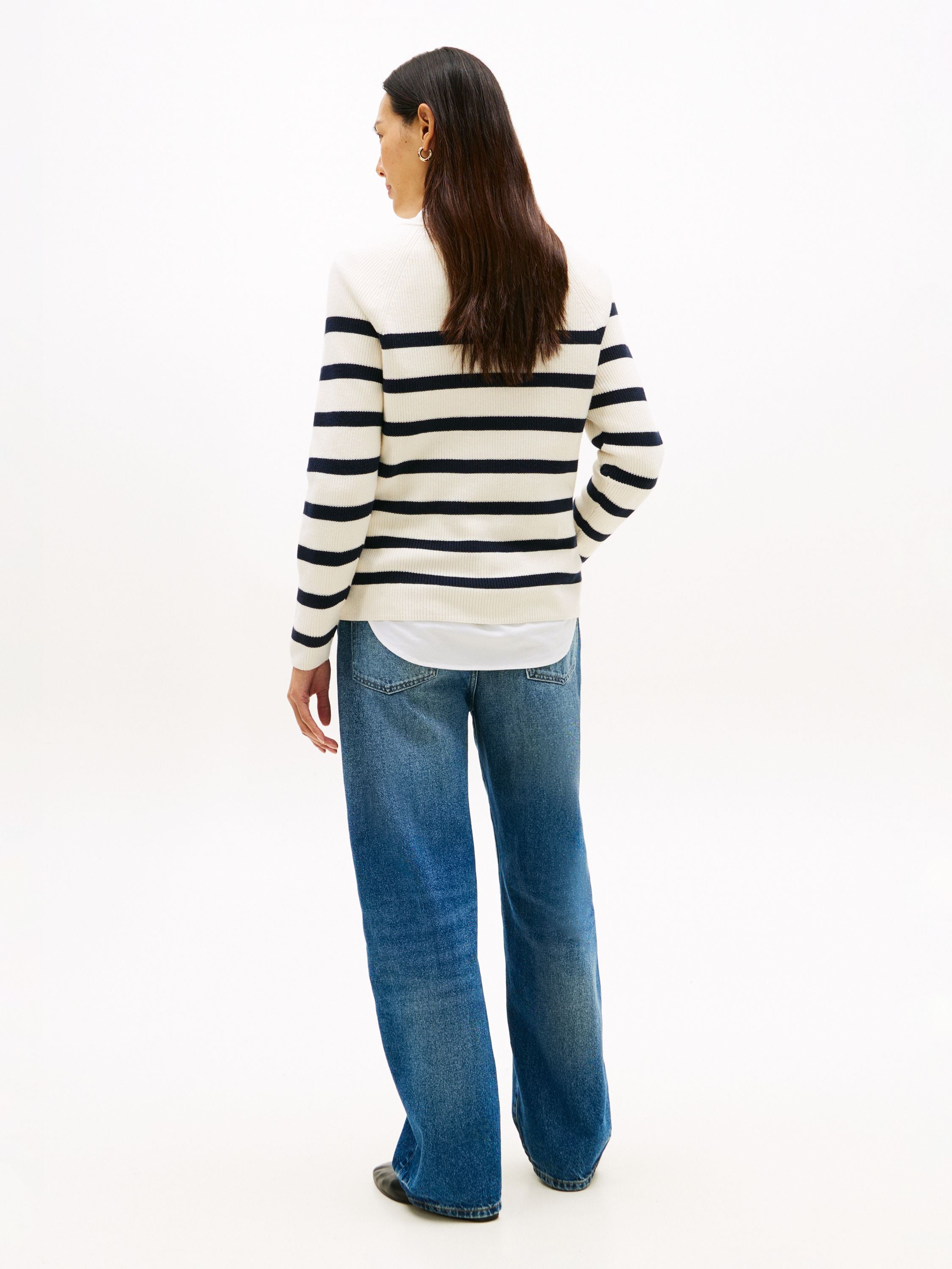 Strickpullover aus Baumwolle