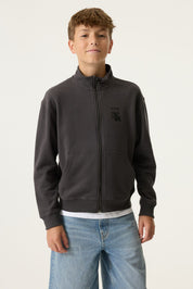 Sweatjacke aus Baumwolle