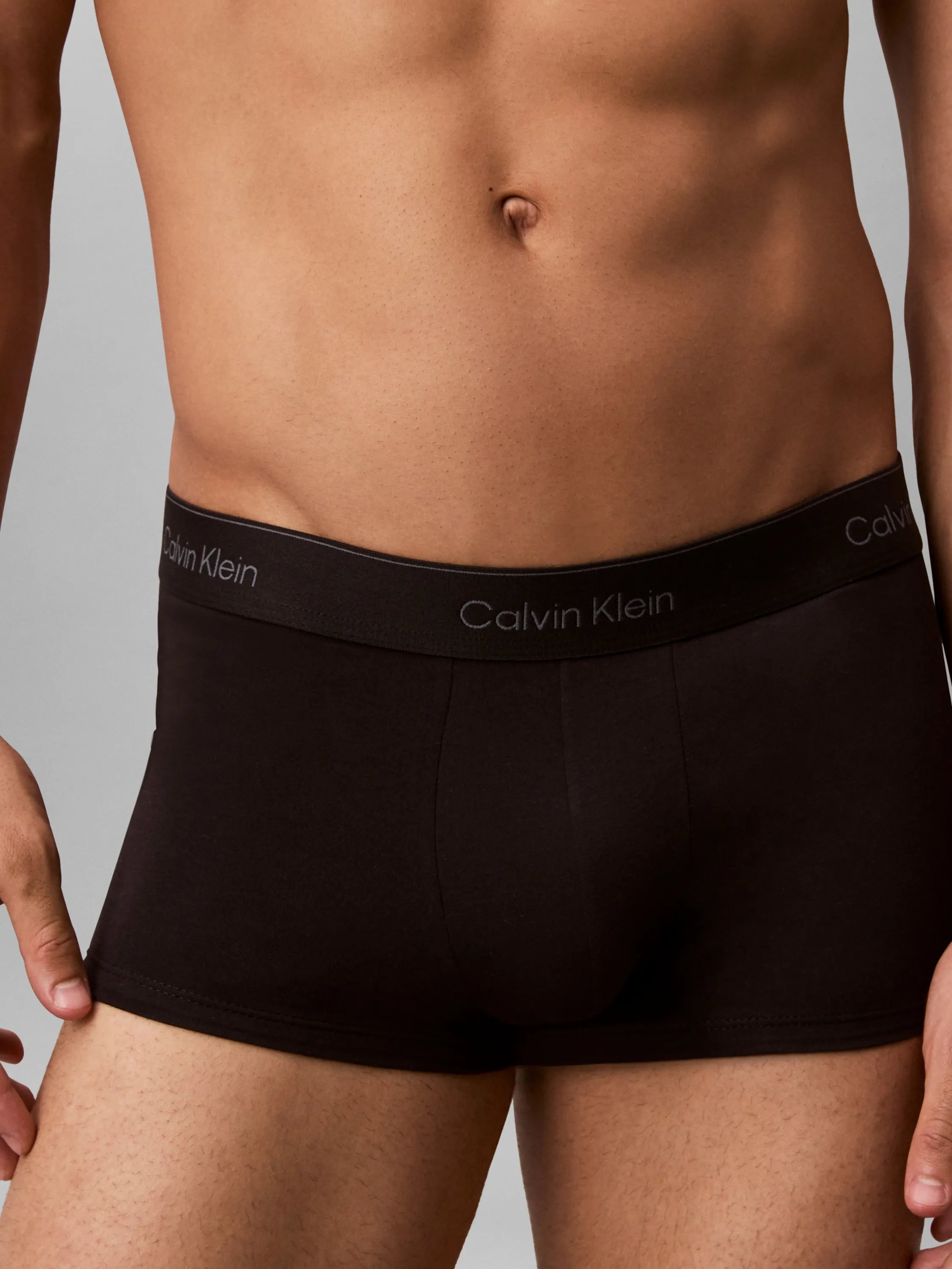 LOW RISE TRUNK 3PK, BLACK