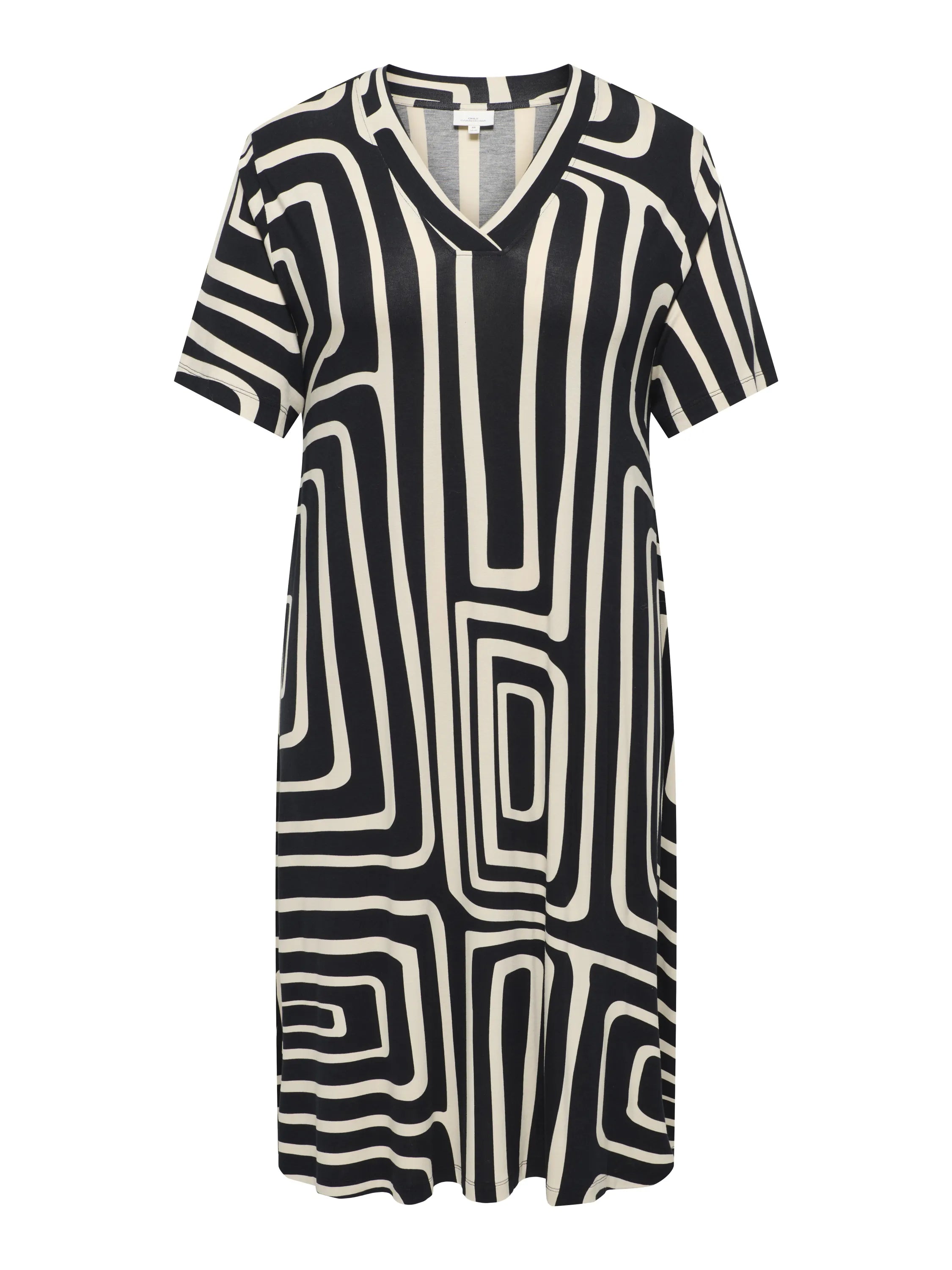 Freizeitkleid Midi aus Viskose