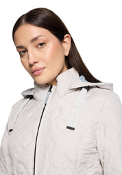 Übergangsjacke mit Kapuze