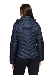Steppjacke mit abnehmbarer Kapuze