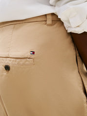 Chinohose Straight Leg aus Baumwollmix