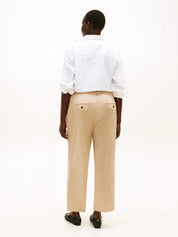 Chinohose Straight Leg aus Baumwollmix
