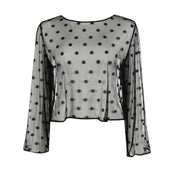 Langarmshirt DAISY transparent