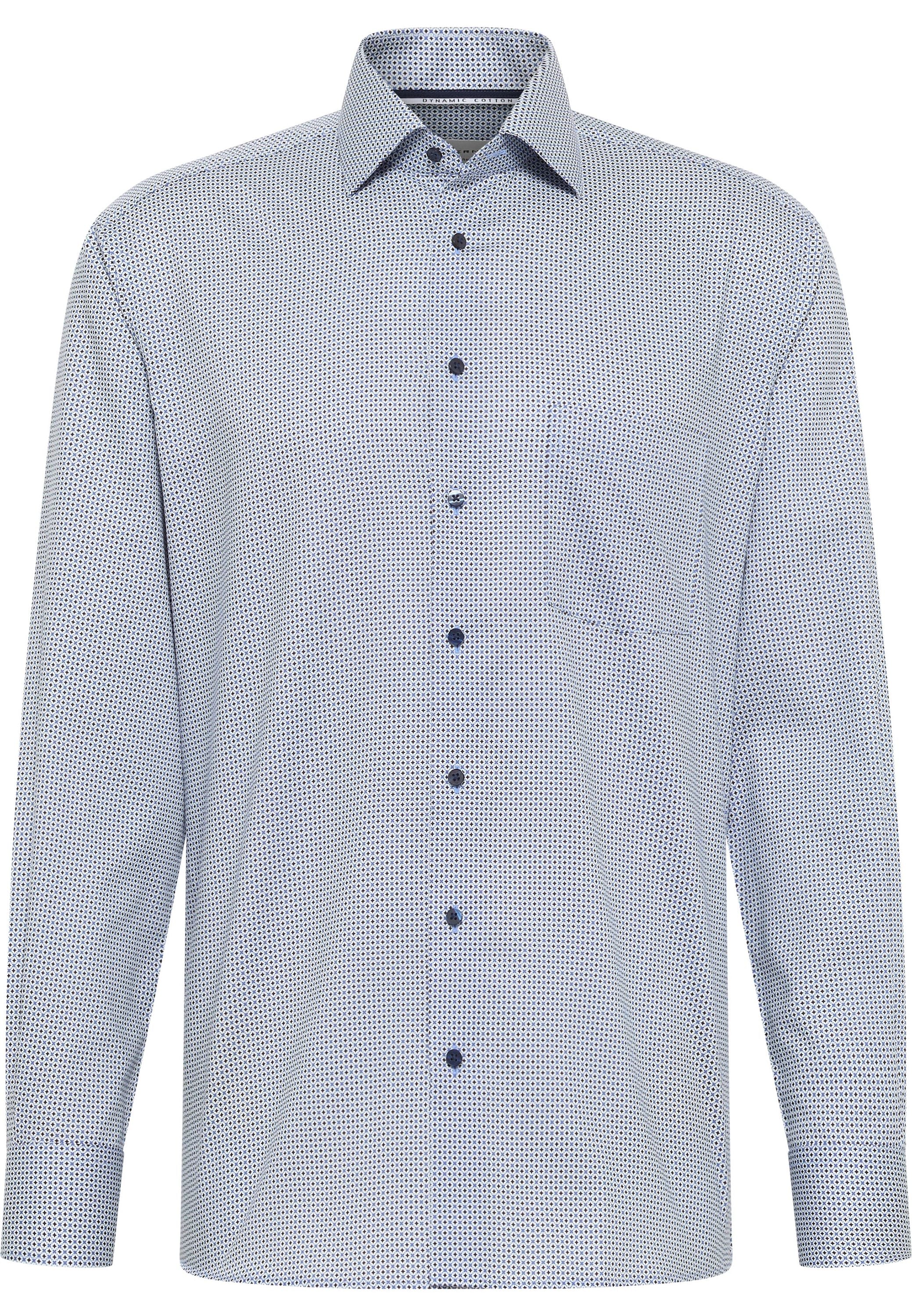 Hemd 1289 X19K, mittelblau