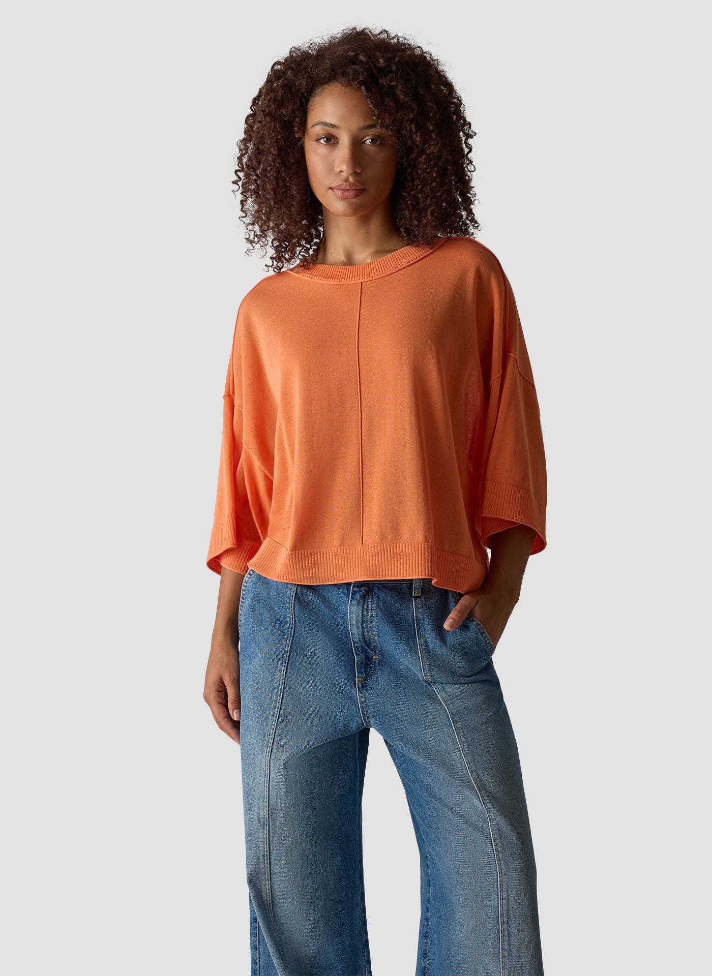 Strickpullover ORANGE JUICE aus Baumwollmix