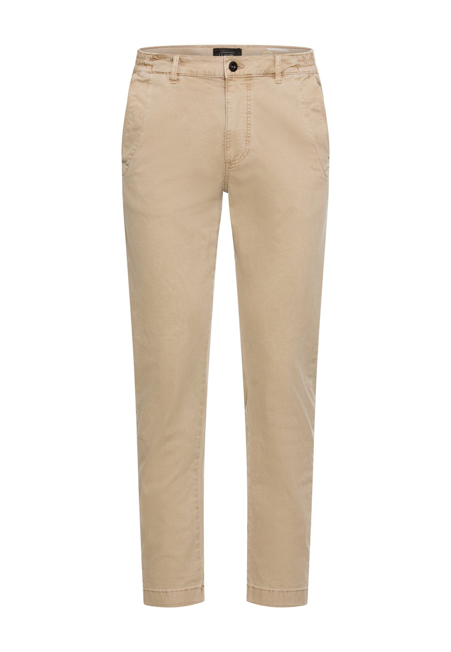 Chinohose Regular Fit mit elastischem Bund