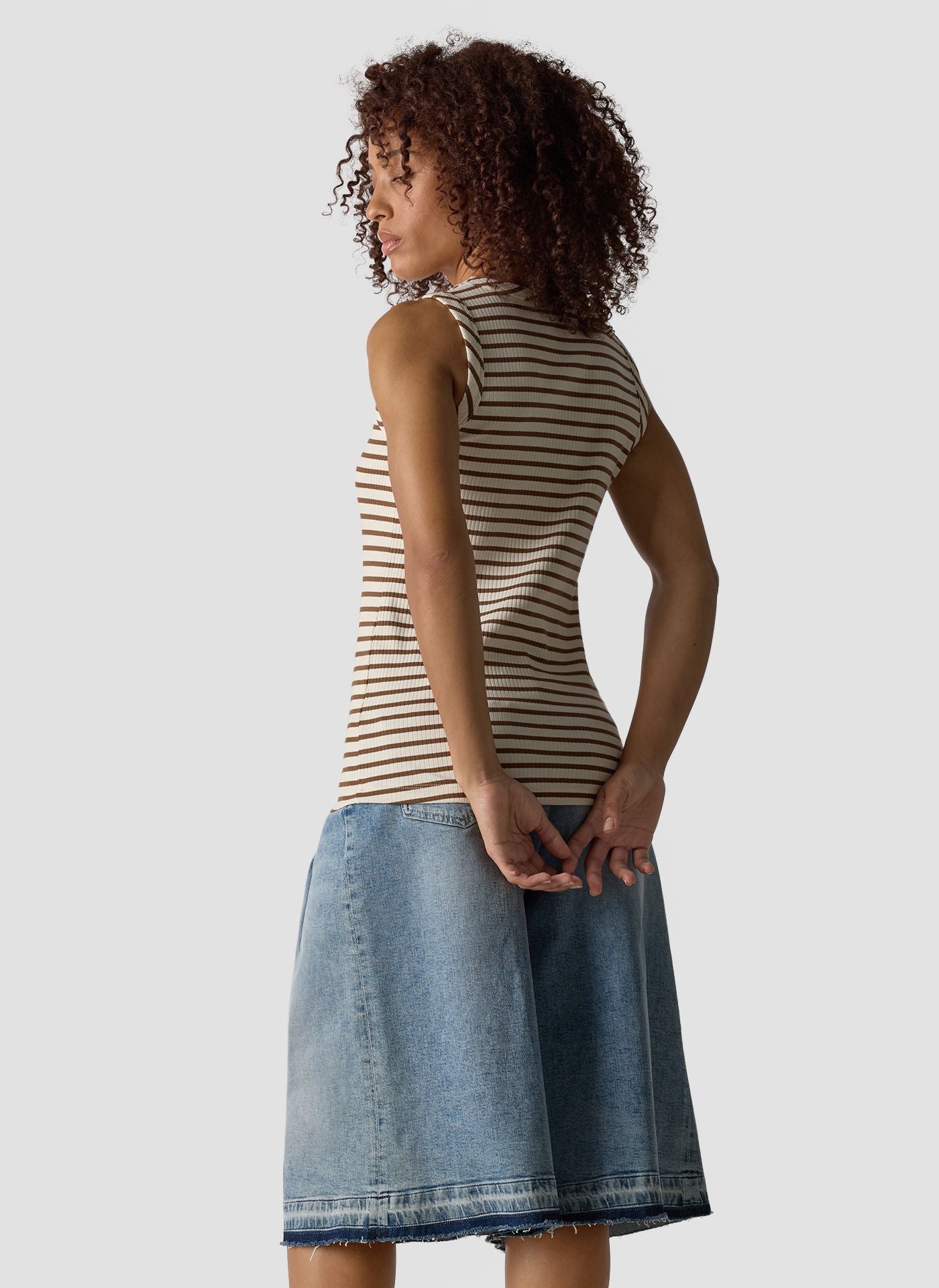 Tanktop aus Baumwollmix