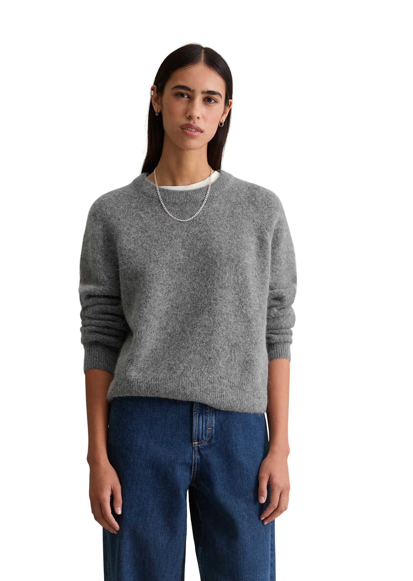 Strickpullover aus Wollmix
