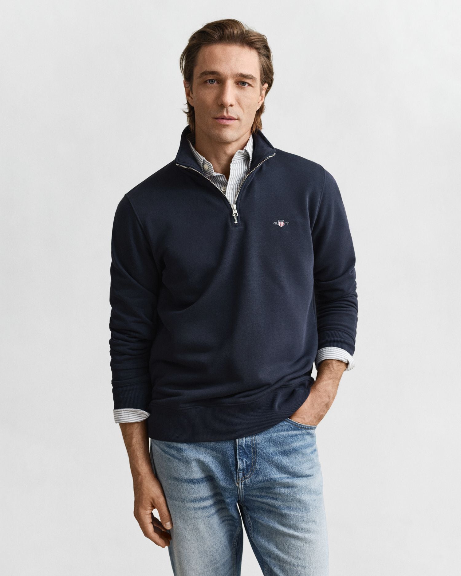 Sweatshirt aus Baumwollmix