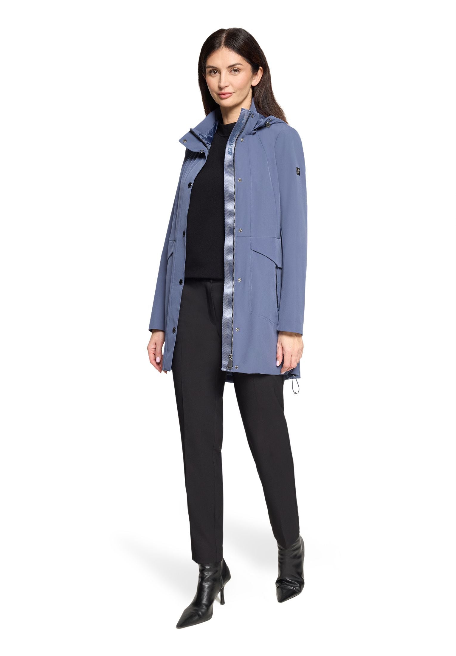 Regenjacke mit Kapuze