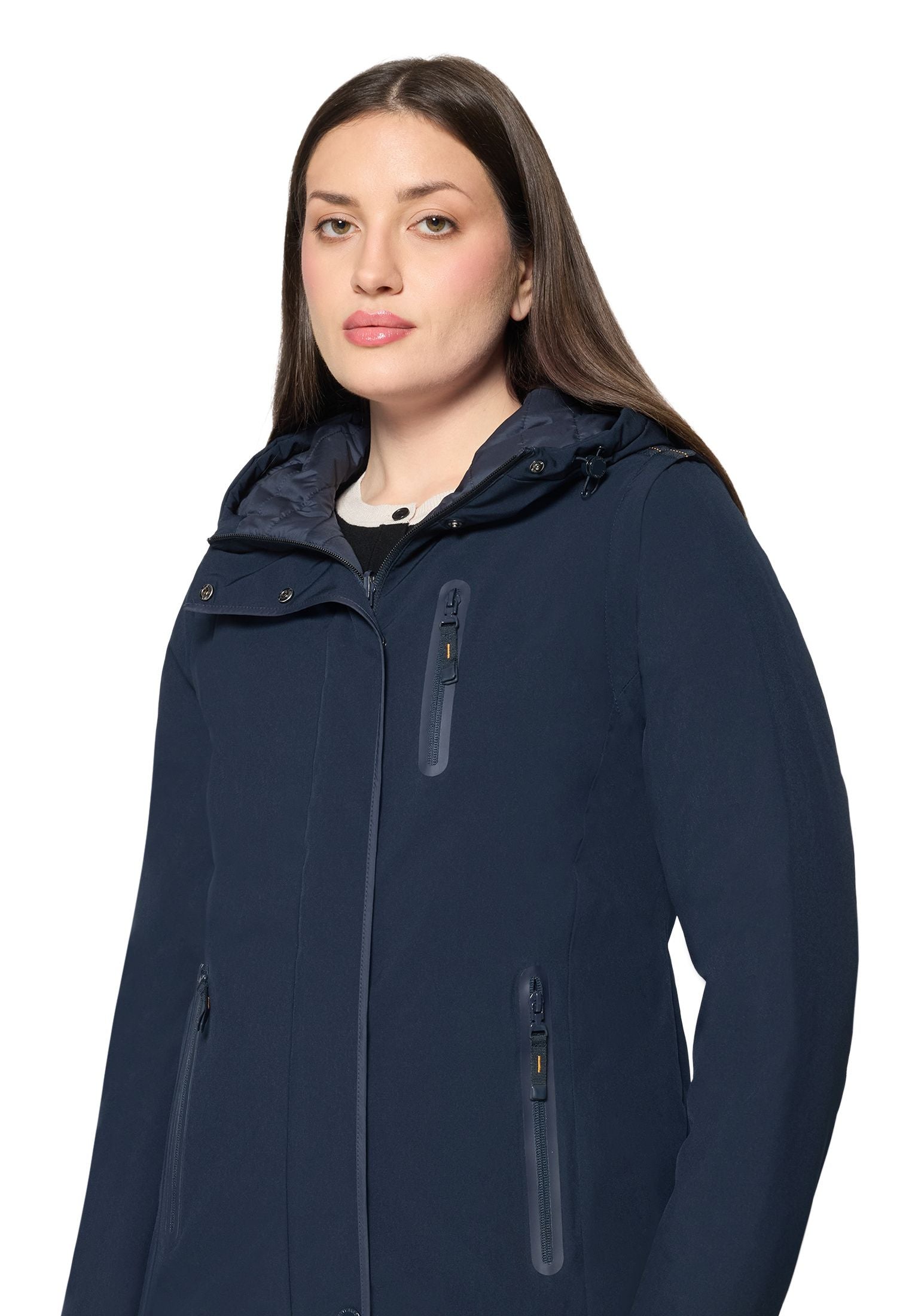 Wendejacke mit Kapuze