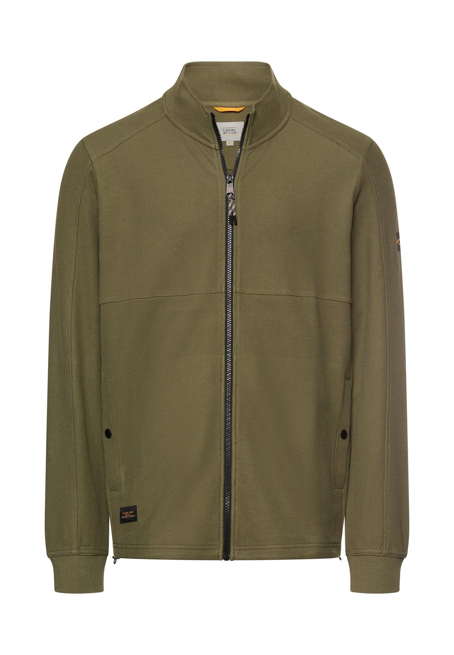 Sweatjacke Regular Fit aus Baumwolle