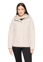 Wendejacke mit Kapuze