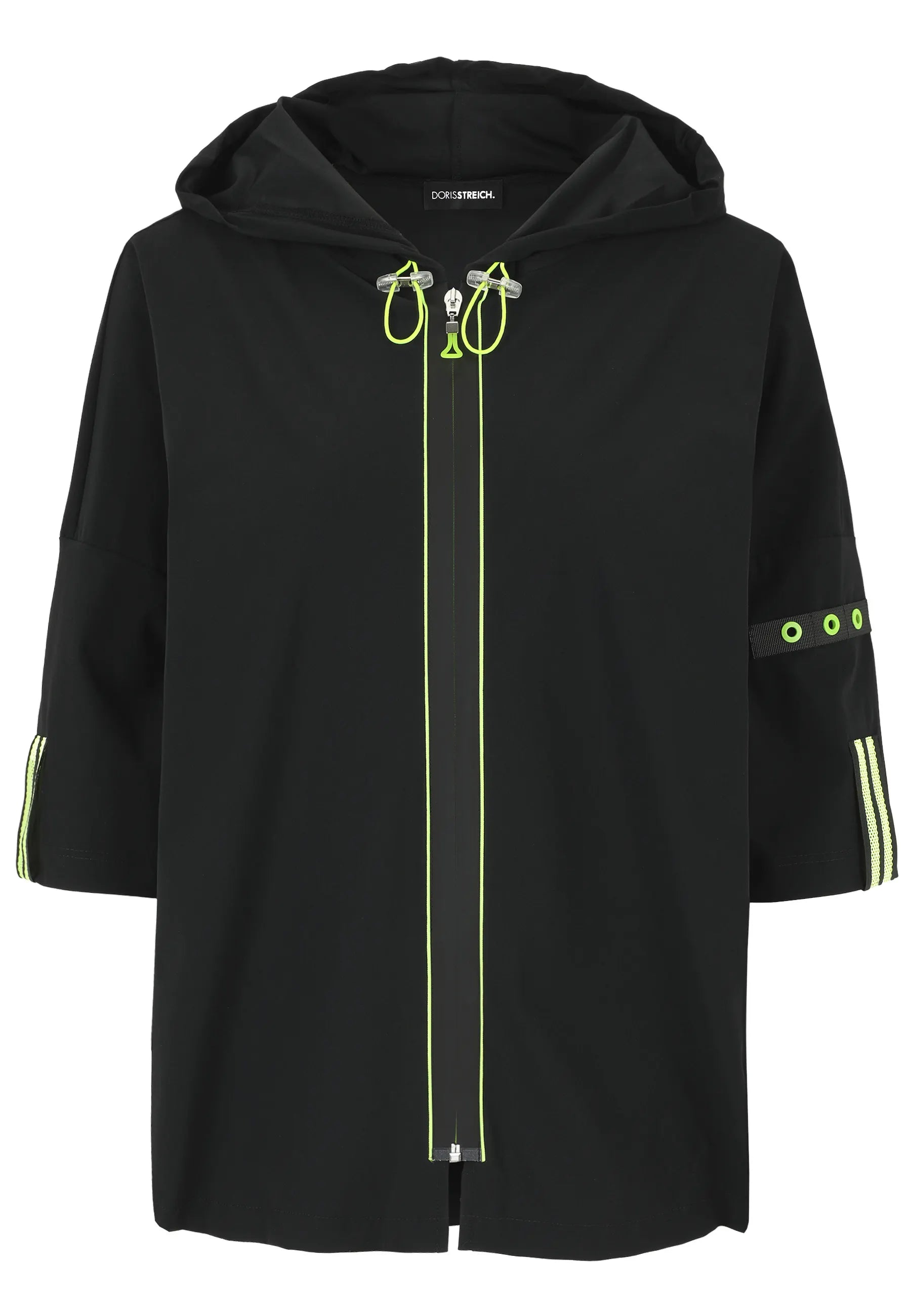 Sweatshirtjacke mit Kapuze