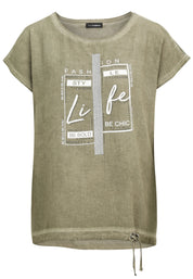 T-Shirt aus Vikosemix