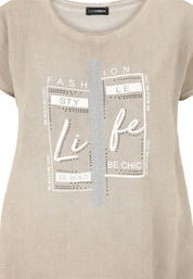 T-Shirt aus Vikosemix