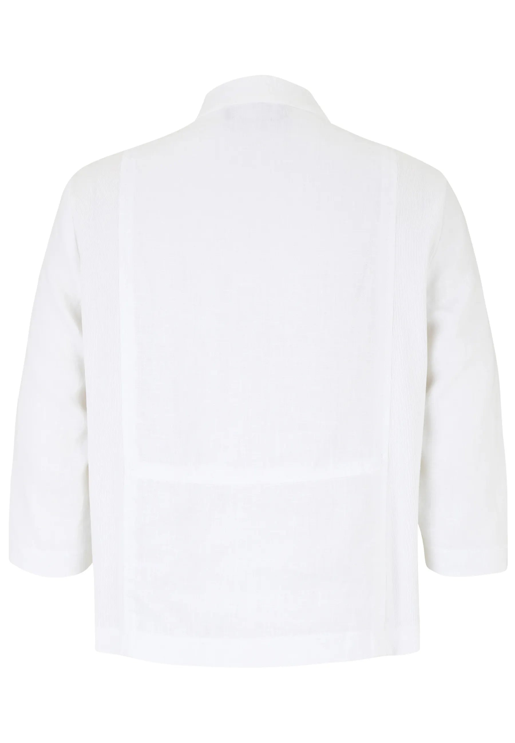 Leinenjacke mit Stehkragen
