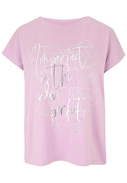 T-Shirt aus Viskose