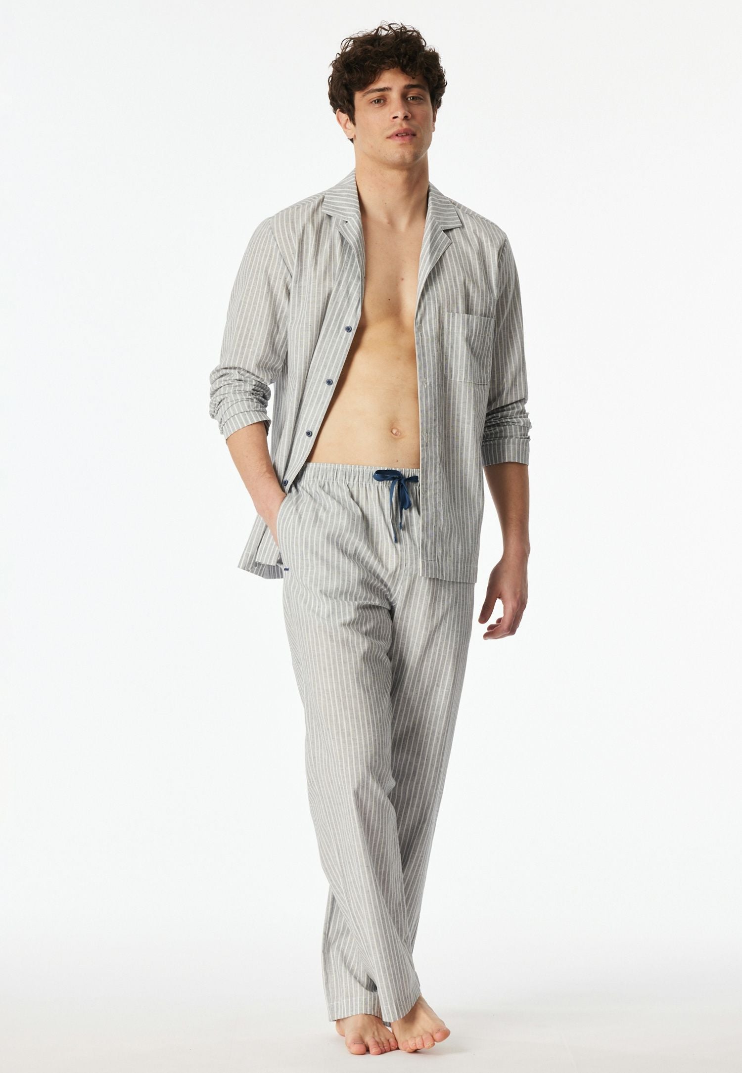 Loungehose aus Baumwollmix